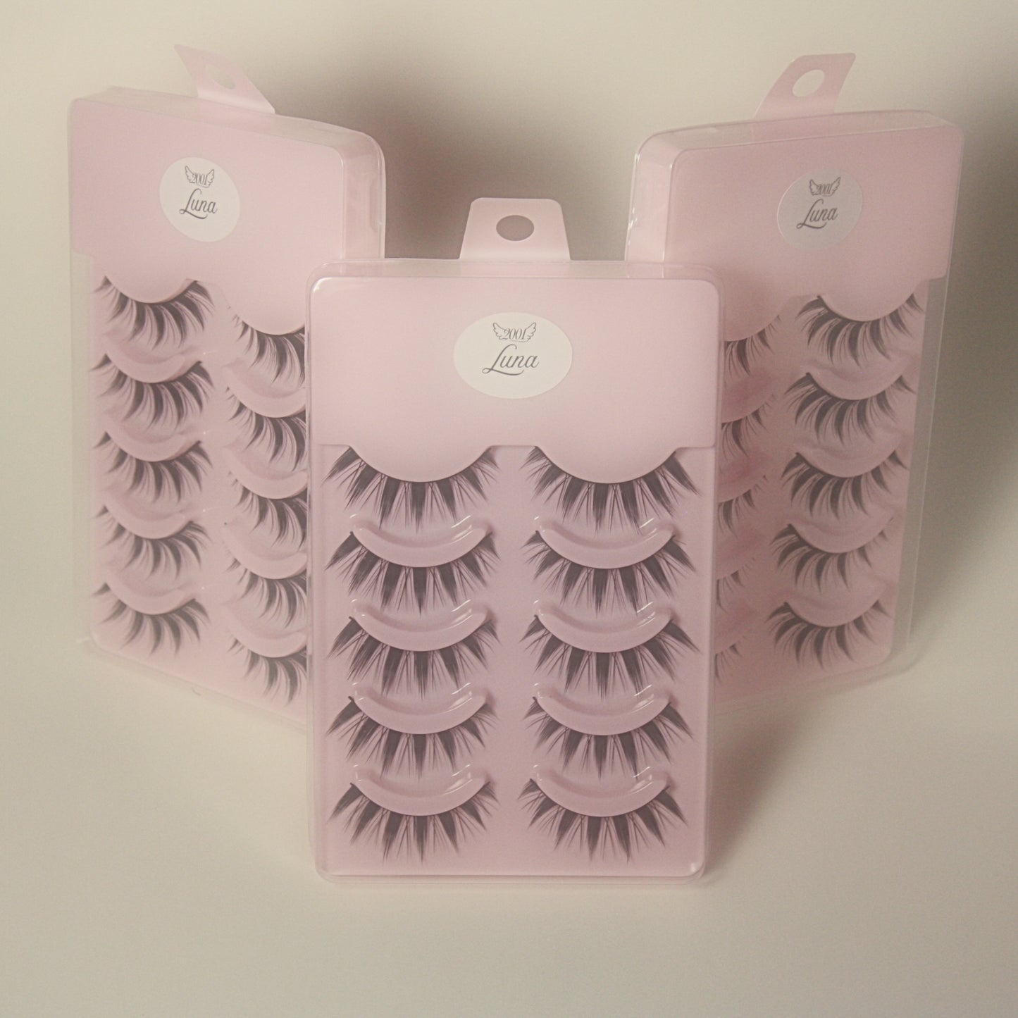 5 Pairs of "Luna" Fluttery Anime-Manga Inspired False Lashes