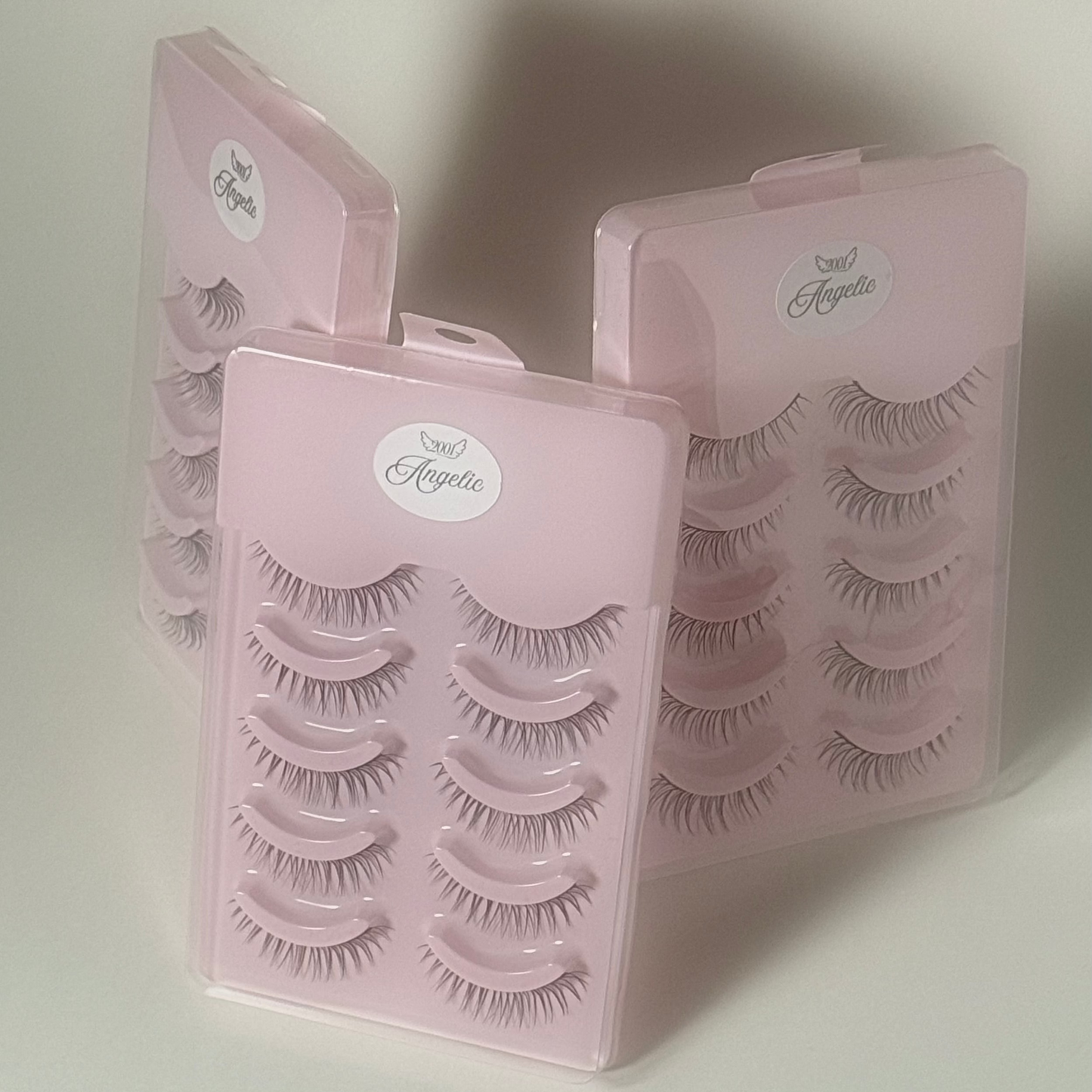 5 Pairs of "Angelic" Everyday Soft Natural False Lashes