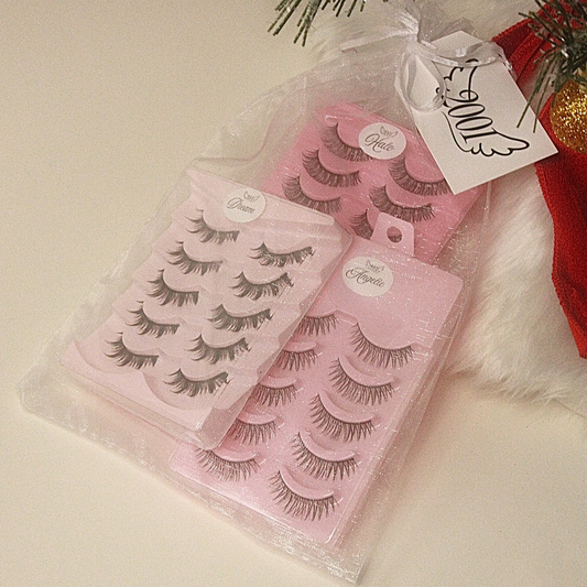 333 Divine Lashes Trio Value Set — 20 Pairs of Mixed Lash Styles (Anime, Wispy, and Natural)